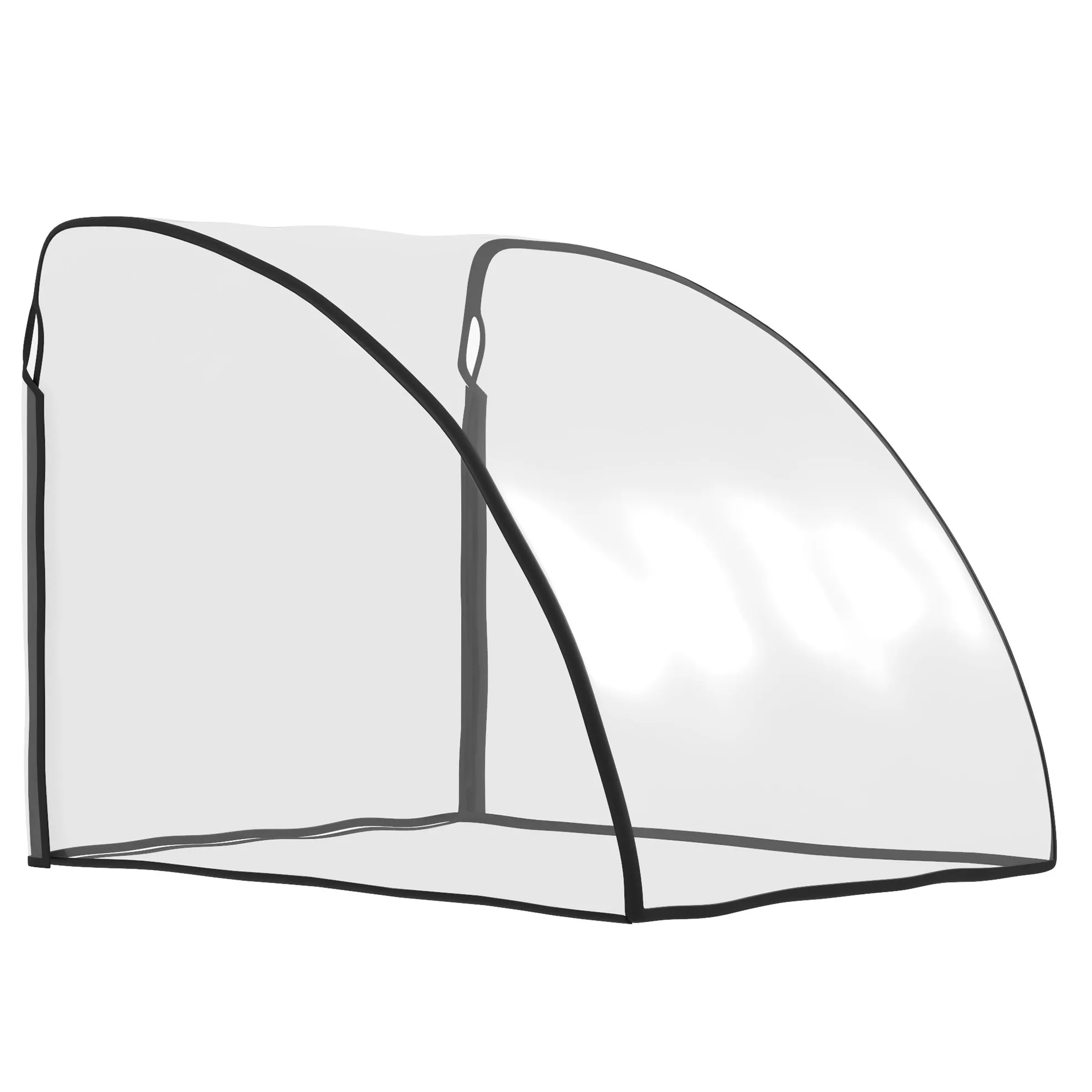 Baby Bike Trailer Cover Anti Dust Rain Snow Cold Wind, 76 x 61 x 61 cm