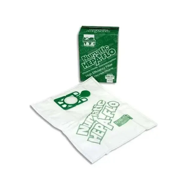 Sac Aspi HEPAFLO JEU DE 10 FILTRES 15 LITRES