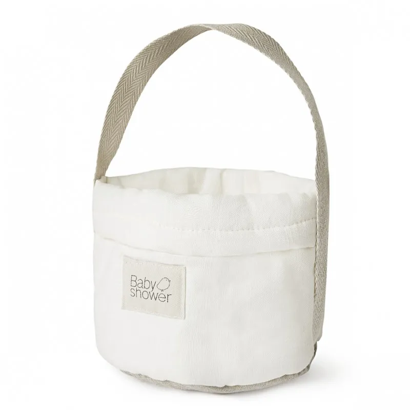 alehop basket ecru linen