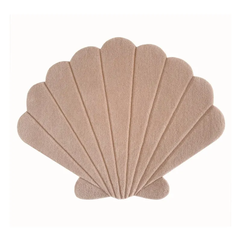 alfombra maison deux shell rose dust
