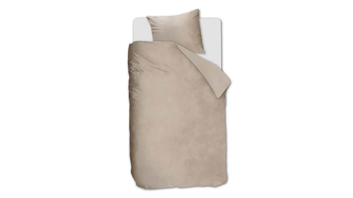 Ambiante Velvety housse de couette sable