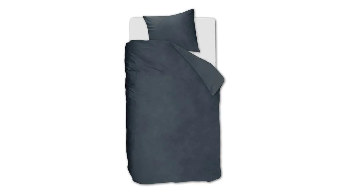 Ambiante Velvety housse de couette bleu