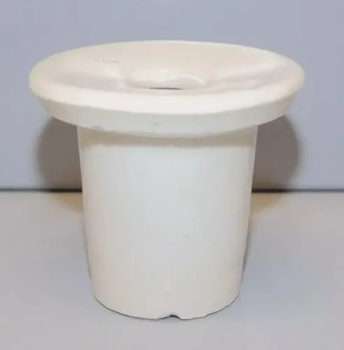 -ANCIEN ENCRIER BUREAU ECOLIER PORCELAINE BLANCHE COLLECTION ECRITURE PLUME D