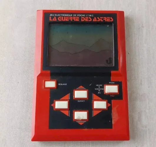 Ancien jeu électronique / LCD, La guerre des astres, ITMC, vintage