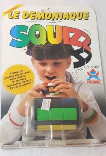 Ancien jouet, démoniaque Squizz, de Projouet, vintage