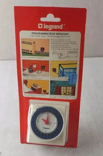 Ancien programmateur Legrand, neuf, vintage