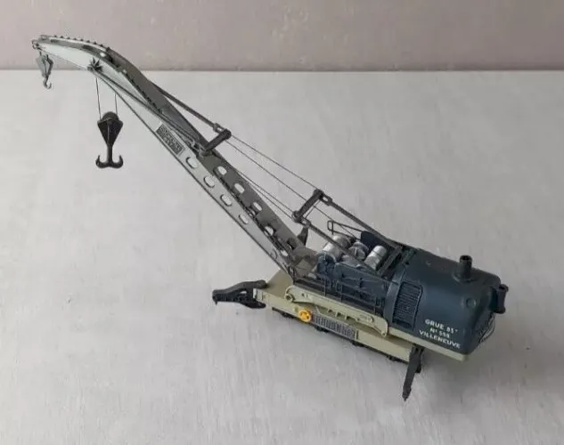 Ancienne grue Cockerill 85T, Villeneuve n°559, Jouef, en HO