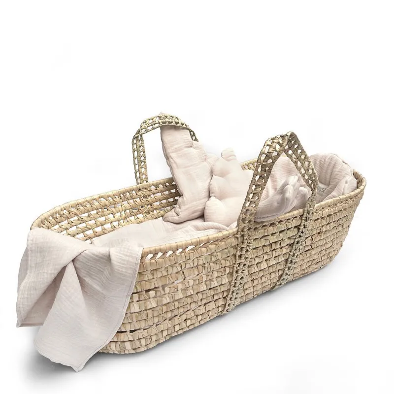 angel bascket linen set cloud powder