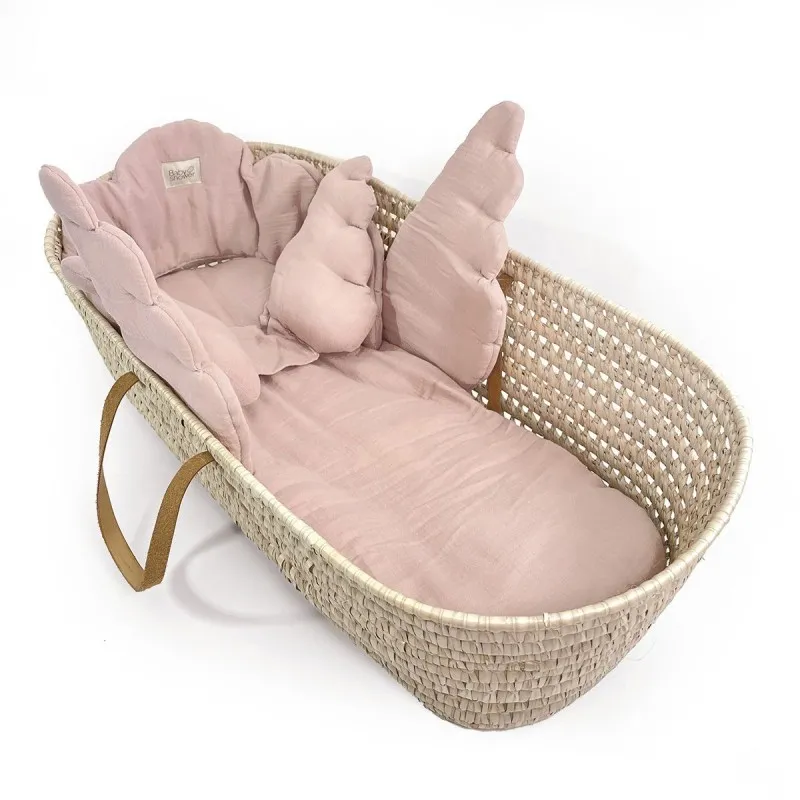 angel bascket linen set nude powder