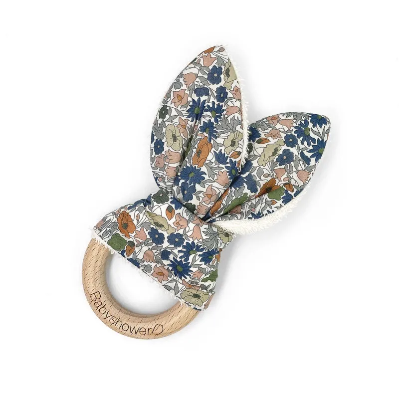 anneau dentition lapin liberty poppies