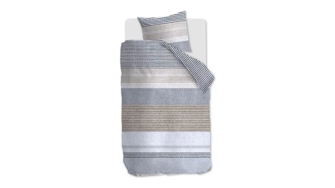 Ariadne at Home Coutures housse de couette en flanelle gris