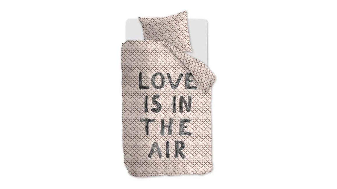Ariadne at Home Love is in the Air housse de couette noir blanc