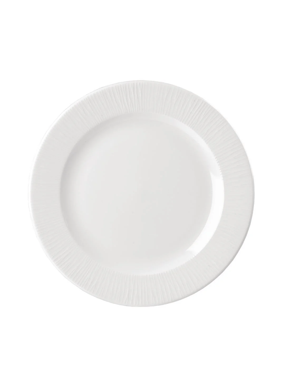 Assiettes à bord large Churchill Bamboo 209mm (Lot de 12)