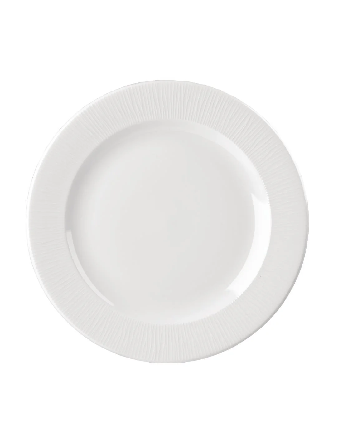 Assiettes à bord large Churchill Bamboo 280mm (Lot de 12)