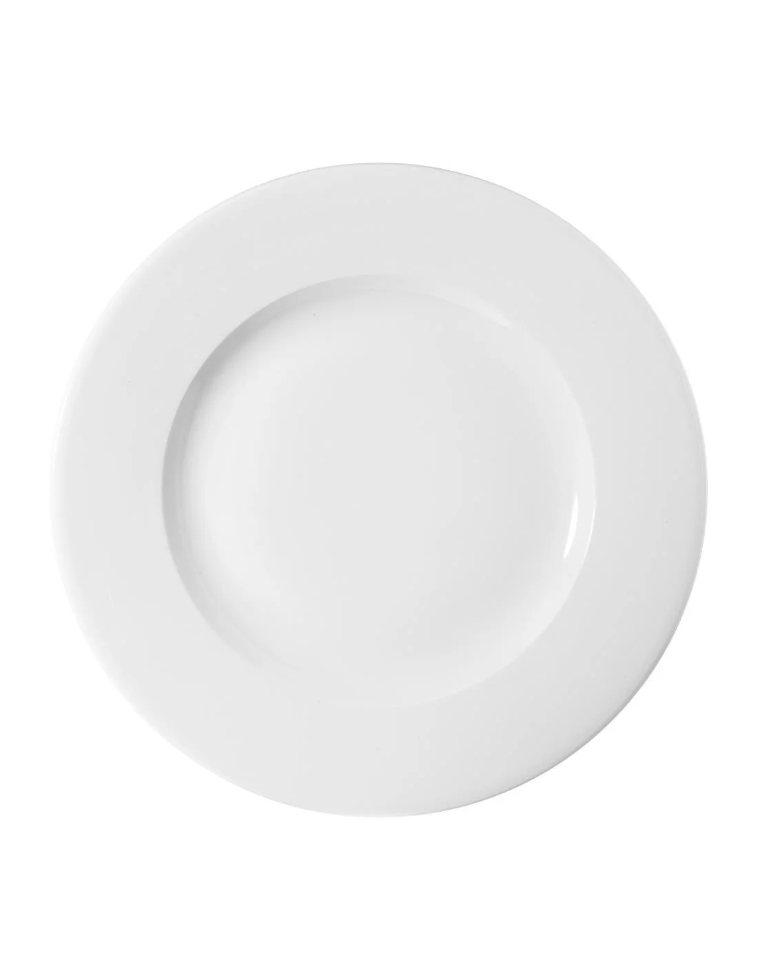 Assiettes à bord large Churchill White 305mm (Lot de 12)