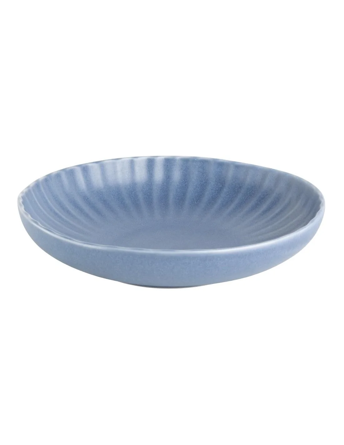 Assiettes calottes Olympia Corallite bleues 220mm (lot de 6)
