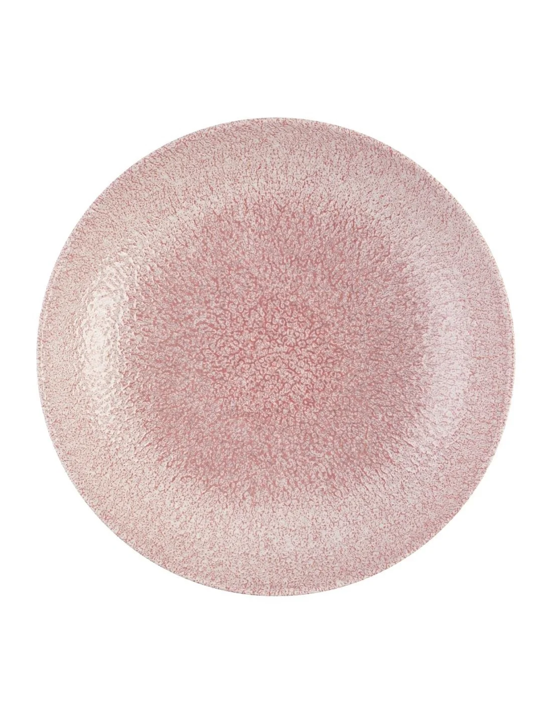 Assiettes coupe ronde Churchill Studio Prints Raku Rose Quartz Pink 182mm (Lot de 12)