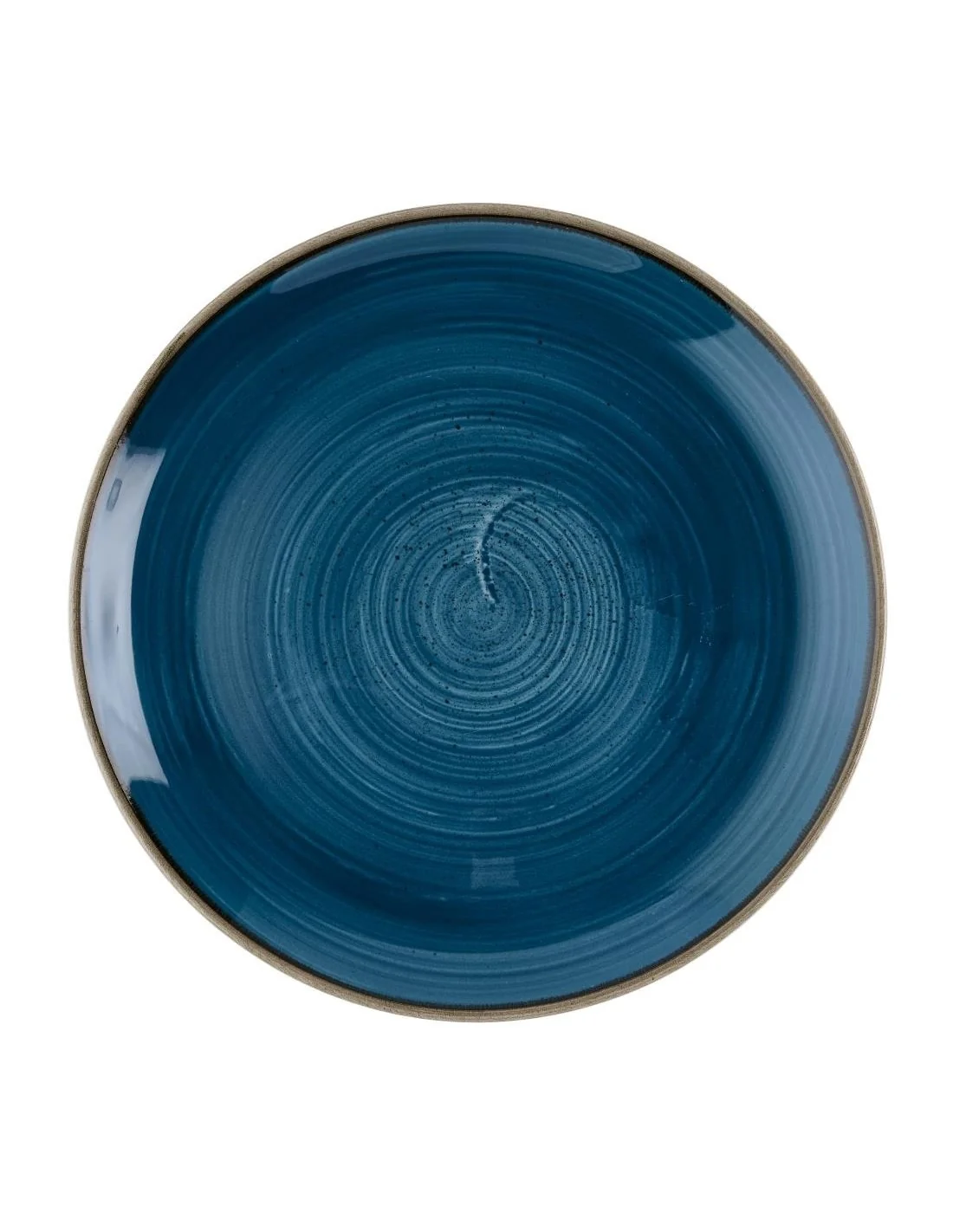 Assiettes rondes Churchill Stonecast Java Blue Evolve 285mm (Lot de 12)