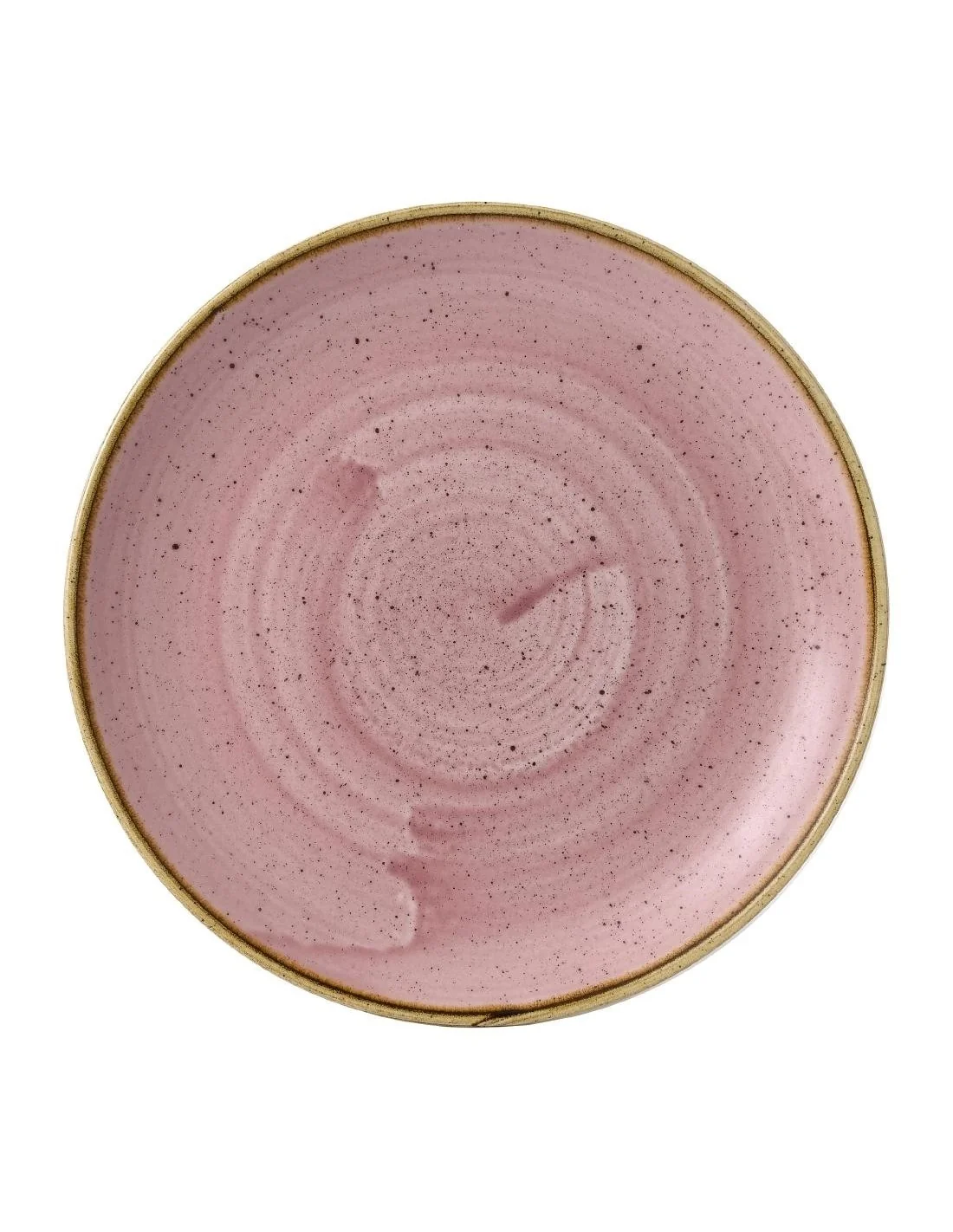Assiettes rondes Churchill Stonecast Petal Pink 228mm (Lot de 12)
