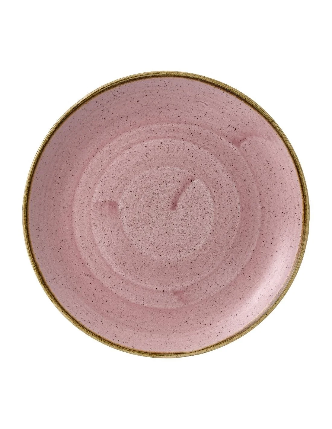 Assiettes rondes Churchill Stonecast Petal Pink 254mm (Lot de 12)