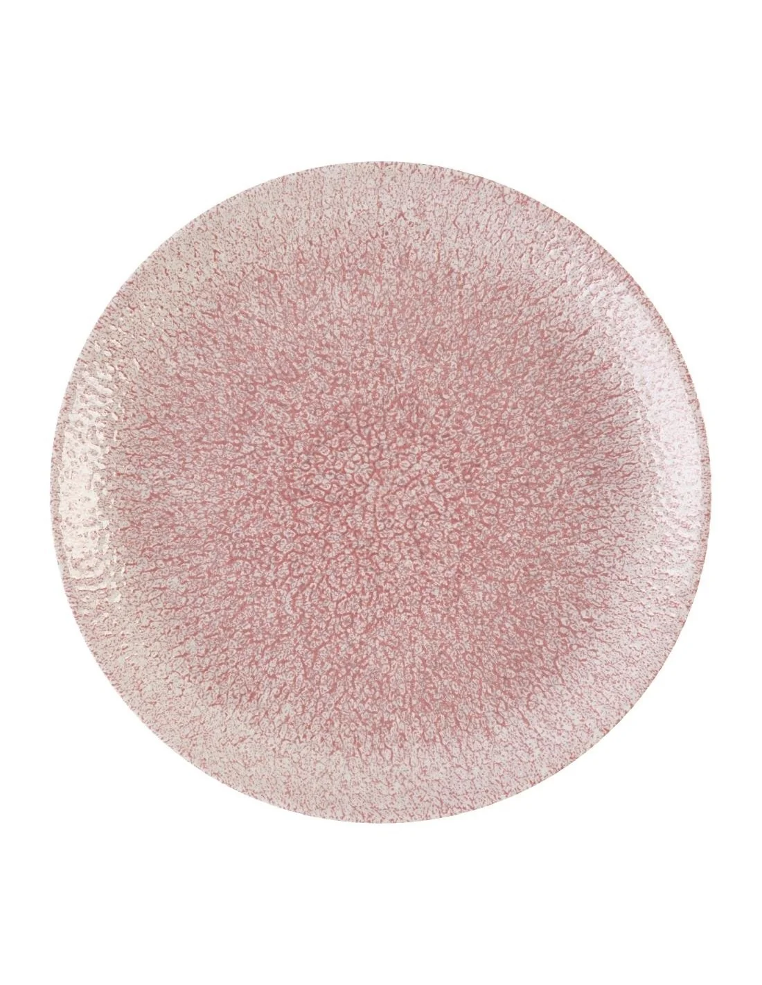Assiettes rondes Churchill Studio Prints Raku Rose Quartz Pink 217mm (Lot de 12)