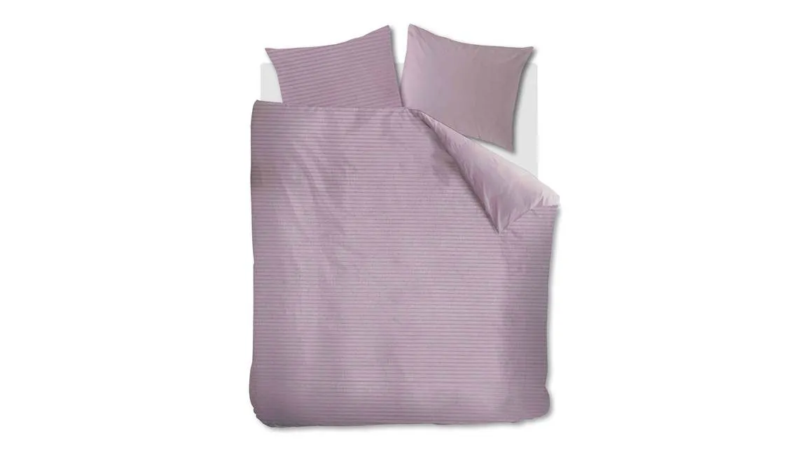 At Home Cosy Corduroy housse de couette lilas