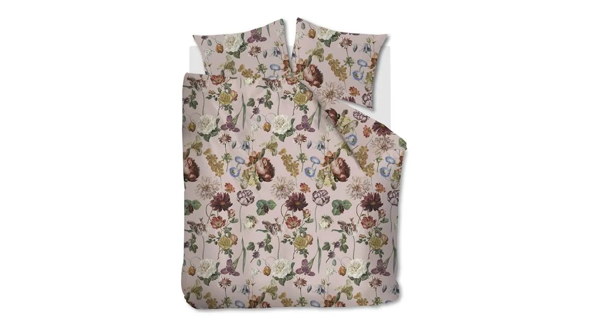 At Home Passé housse de couette nude