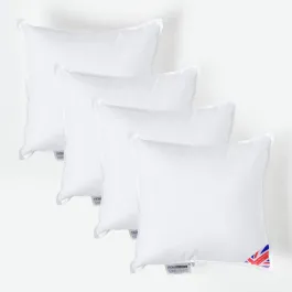 Coussin de garnissage en Microfibre, 30 x 30 cm – Lot de 4