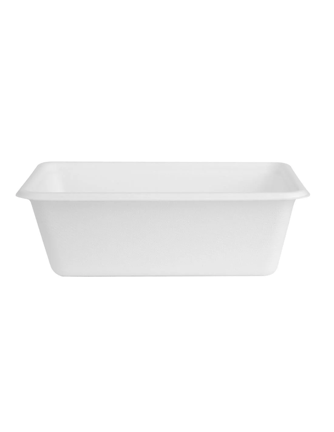Barquettes alimentaires en bagasse Fiesta Compostable 800ml (lot de 100)