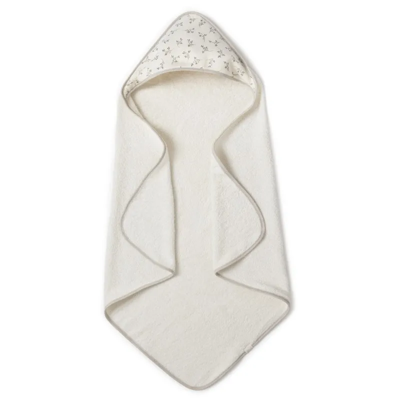 bath cape olive bloom