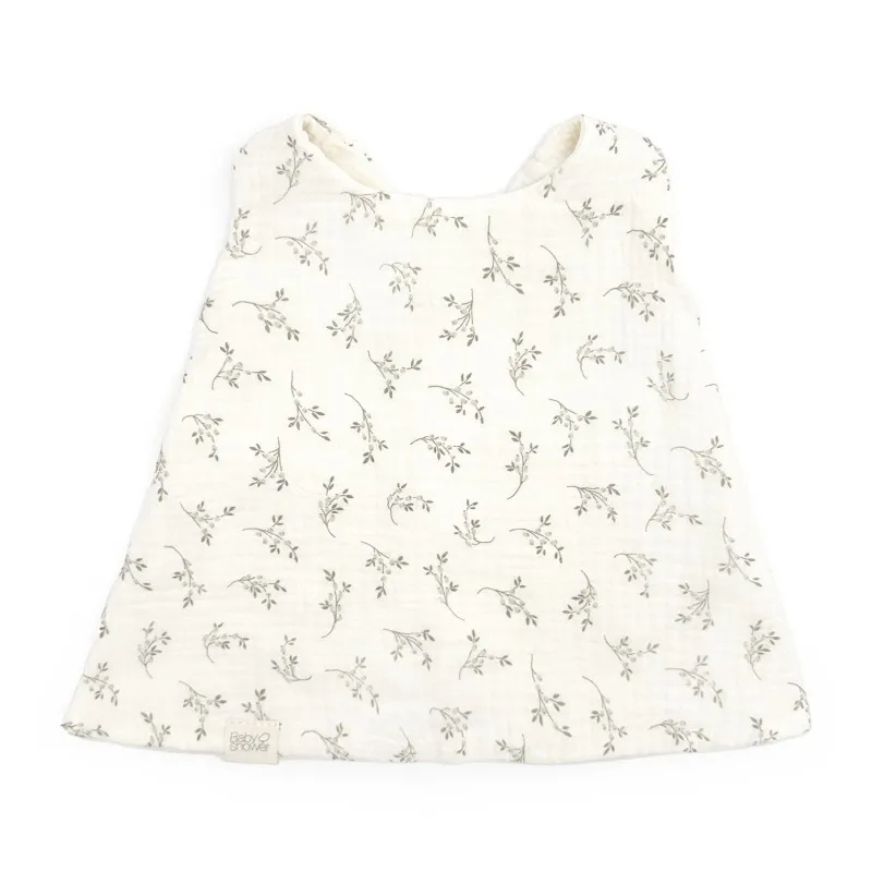 bavoir overall jane olive bloom