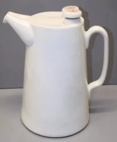 -BELLE ANCIENNE GRANDE BOUTEILLE A EAU DE SELTZ LHOTE CERAMIQUE BLANCHE   D