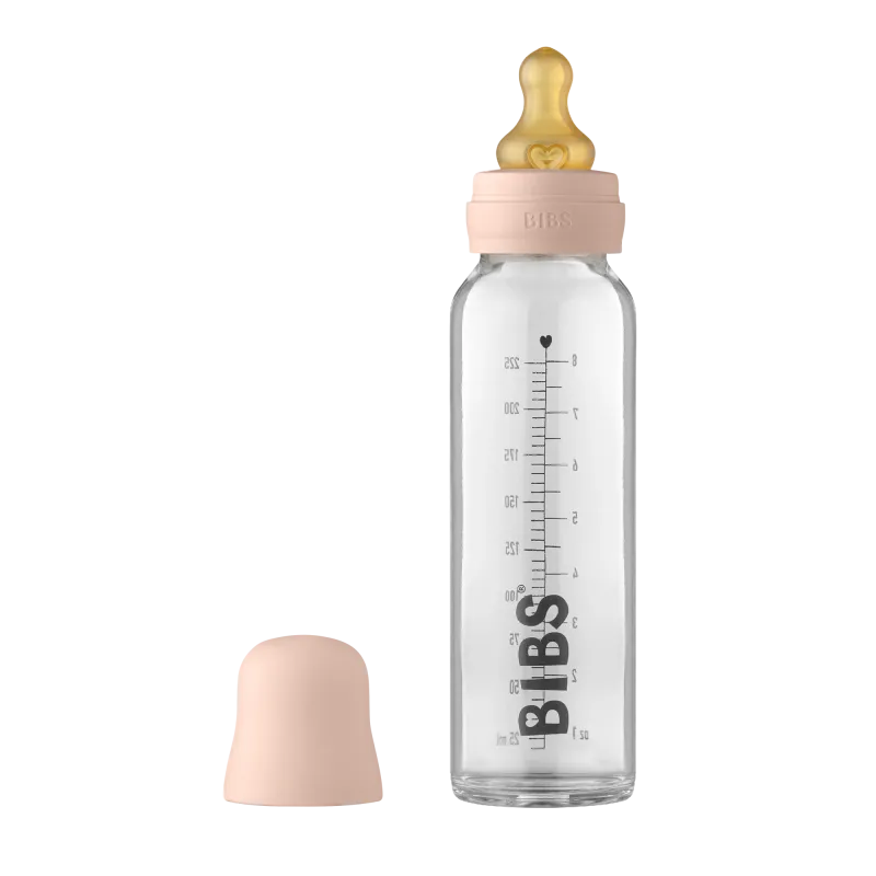biberon cristal bibs blush 225 ml.