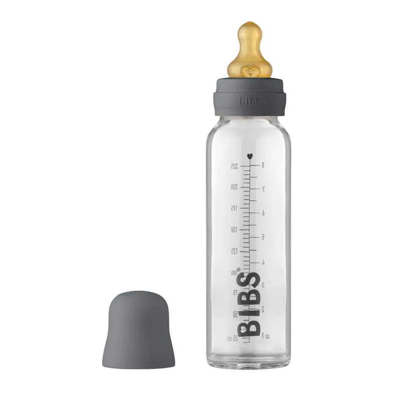 biberon cristal bibs iron 225 ml.