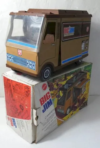 Big Jim Mattel Camping car sports camper Mattel en boite 1972
