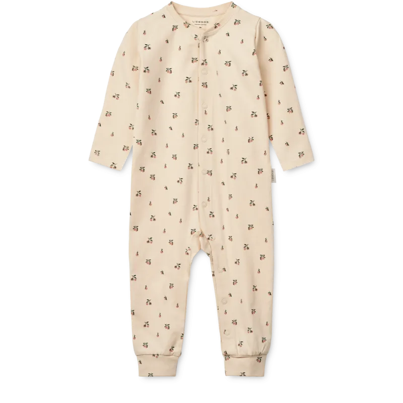 cozmo striped newborn onepiece set grey