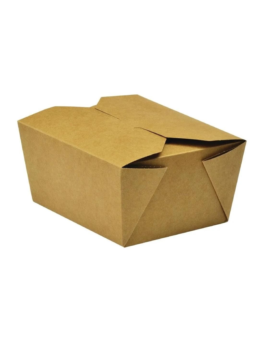 Boîtes alimentaires en carton compostable Vegware No.1 700ml (lot de 450)