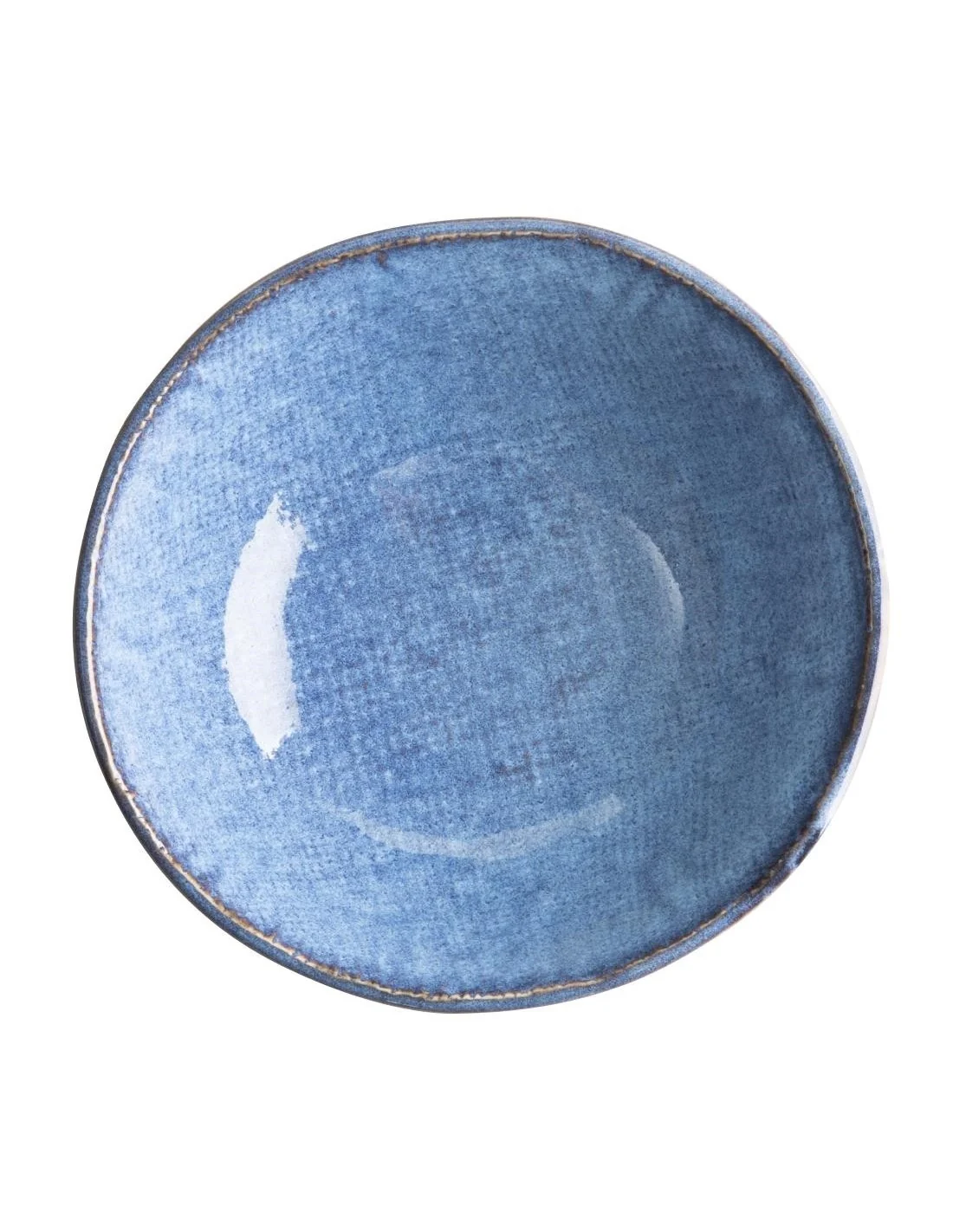 Bols plats Olympia Denim Blue 160 mm (lot de 6)