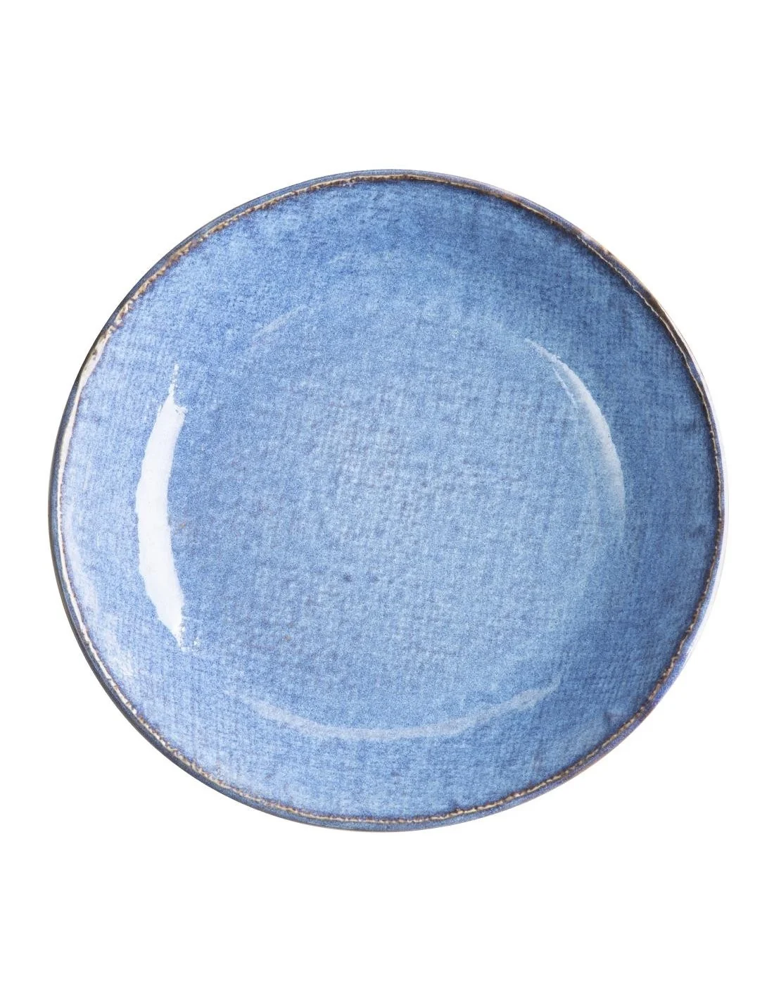 Bols plats Olympia Denim Blue 220 mm (lot de 6)