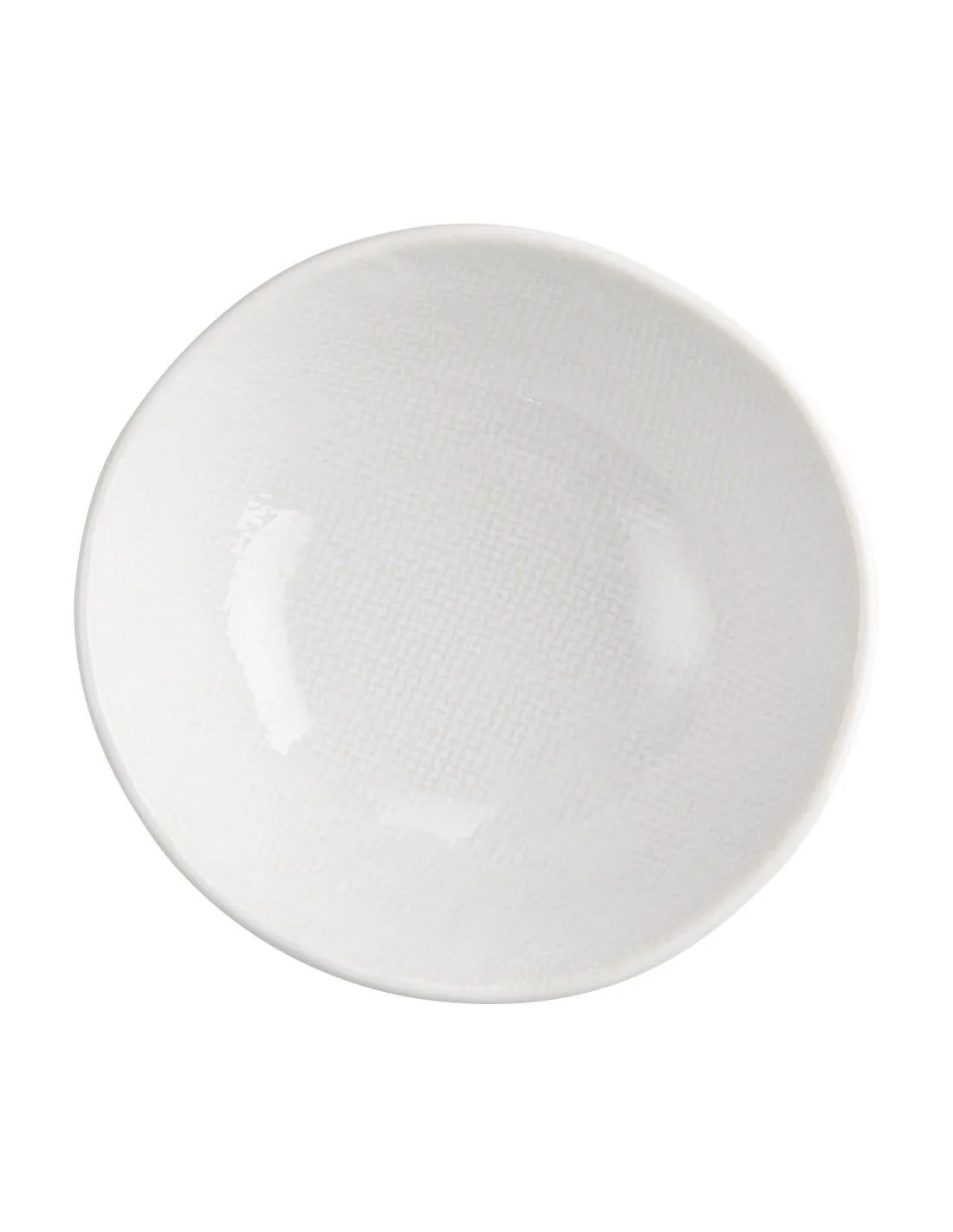 Bols plats Olympia Denim White 160 mm (lot de 6)