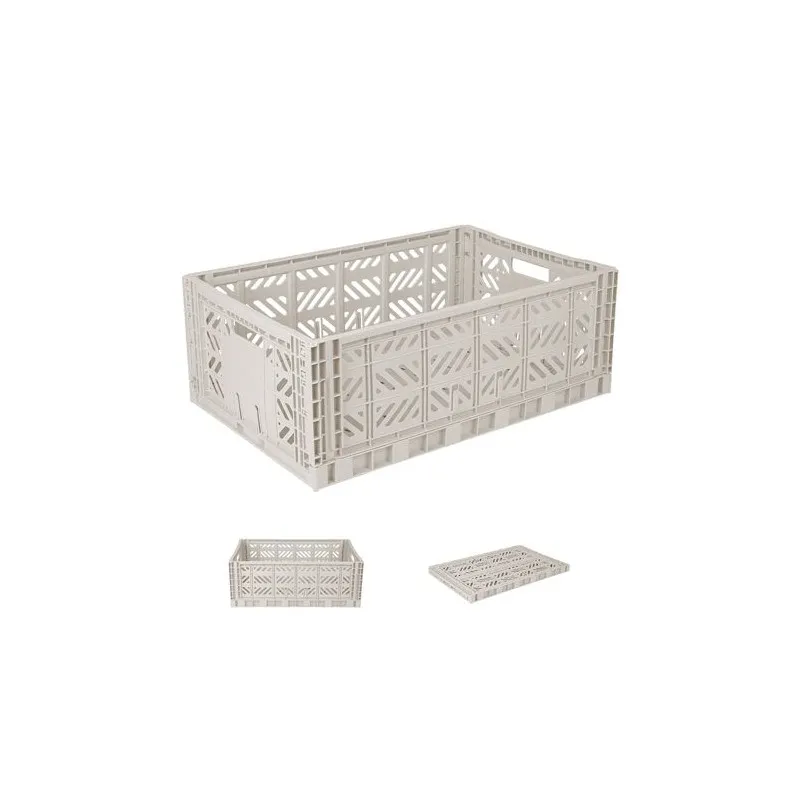 caja plegable maxi ay-kasa light grey