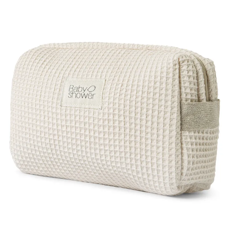 camila toiletries case waffle cloud
