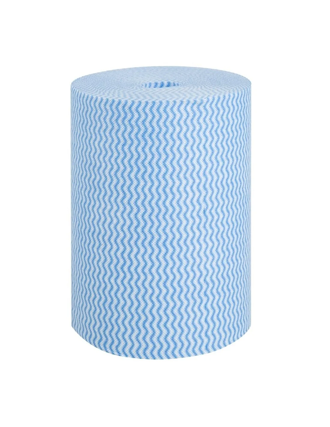 Chiffons de nettoyage compostables bleus Jantex Green (lot de 200)