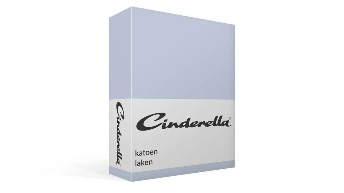 Cinderella drap coton 57 fils bleu clair