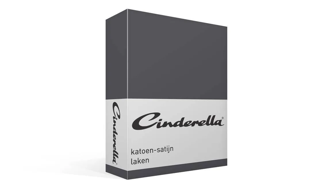 Cinderella drap satin anthracite