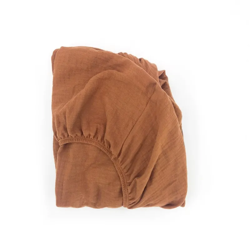 cocoon fitted sheet caramel powder