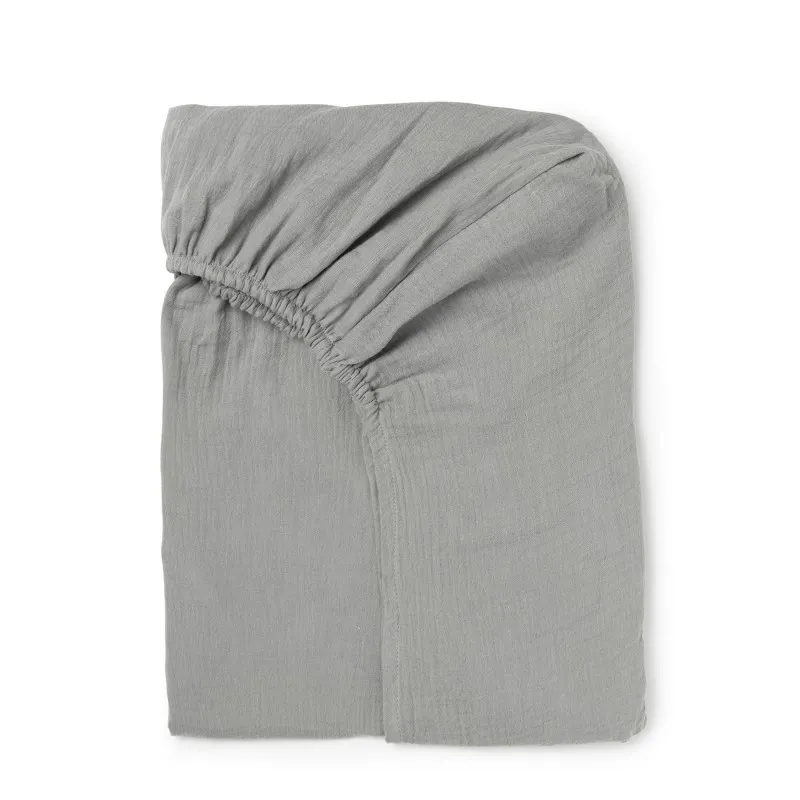 cocoon fitted sheet grey powder