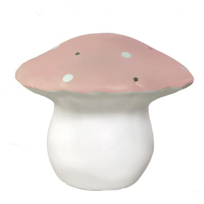 night light mushroom vintage pink medium