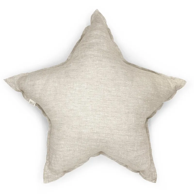 coussin bigstar 100% linen