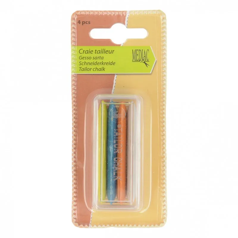Craies tailleurs *4p 4 couleurs -